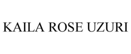 Mark drawing for KAILA ROSE UZURI
