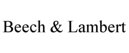 Mark drawing for BEECH & LAMBERT