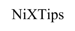 Mark drawing for NIXTIPS