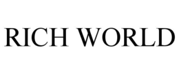 Mark drawing for RICH WORLD