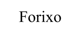 Mark drawing for FORIXO