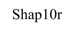 Mark drawing for SHAP10R