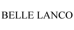 Mark drawing for BELLE LANCO