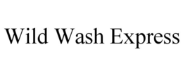 Mark drawing for WILD WASH EXPRESS