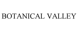Mark drawing for BOTANICAL VALLEY
