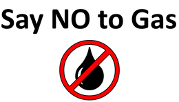 Mark drawing for SAY NO TO GAS