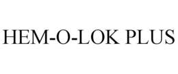 Mark drawing for HEM-O-LOK PLUS