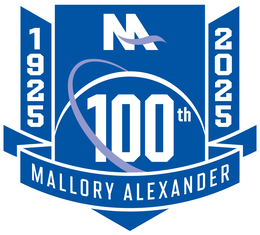 Mark drawing for M 100TH MALLORY ALEXANDER 1925 2025
