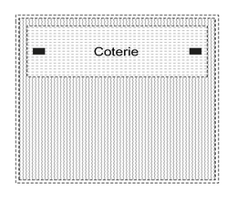 Mark drawing for COTERIE