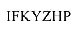 Mark drawing for IFKYZHP