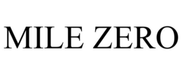 Mark drawing for MILE ZERO