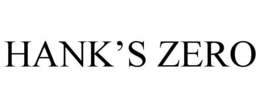 Mark drawing for HANK'S ZERO