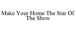 Mark drawing for MAKE YOUR HOME THE STAR OF THE SHOW