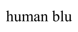 Mark drawing for HUMAN BLU
