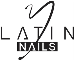 Mark drawing for N LATIN NAILS