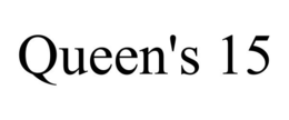 Mark drawing for QUEEN'S 15
