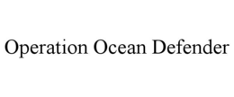 Mark drawing for OPERATION OCEAN DEFENDER