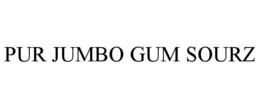 Mark drawing for PUR JUMBO GUM SOURZ