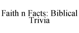 Mark drawing for FAITH N FACTS: BIBLICAL TRIVIA