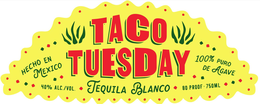 Mark drawing for TACO TUESDAY TEQUILA BLANCO HECHO EN MEXICO 100% PURO DE AGAVE 40% ALC./VOL. 80 PROOF · 750ML