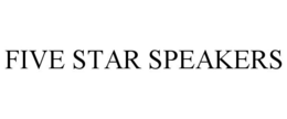 Mark drawing for FIVE STAR SPEAKERS
