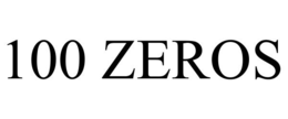Mark drawing for 100 ZEROS
