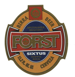 Mark drawing for FORST SPEZIALBIER BRAUEREI SIXTUS DOPPEL BOCK BIRRA BEER CERVEZA 11.2 FL. OZ. US