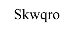 Mark drawing for SKWQRO