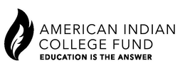 Mark drawing for AMERICAN INDIAN COLLEGE FUND EDUCATION IS THE ANSWER
