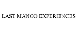 Mark drawing for LAST MANGO EXPERIENCES
