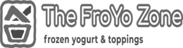 Mark drawing for THE FROYO ZONE FROZEN YOGURT & TOPPINGS
