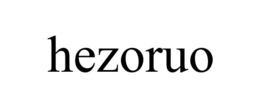 Mark drawing for HEZORUO
