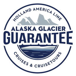 Mark drawing for HOLLAND AMERICA LINE ALASKA GLACIER GUARANTEE CRUISES & CRUISETOURS