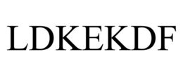 Mark drawing for LDKEKDF