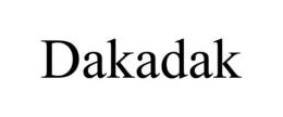 Mark drawing for DAKADAK