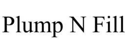 Mark drawing for PLUMP N FILL