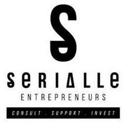 Mark drawing for SE SERIALLE ENTREPRENEURS CONSULT . SUPPORT . INVEST