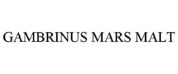 Mark drawing for GAMBRINUS MARS MALT