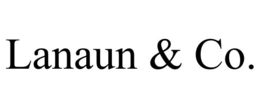 Mark drawing for LANAUN & CO.