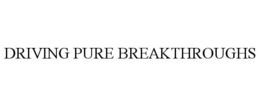 Mark drawing for DRIVING PURE BREAKTHROUGHS
