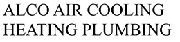 Mark drawing for ALCO AIR COOLING HEATING PLUMBING