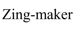 Mark drawing for ZING-MAKER