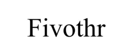 Mark drawing for FIVOTHR