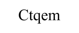 Mark drawing for CTQEM