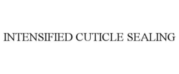 Mark drawing for INTENSIFIED CUTICLE SEALING