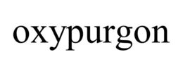 Mark drawing for OXYPURGON