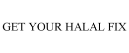 Mark drawing for GET YOUR HALAL FIX