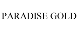 Mark drawing for PARADISE GOLD