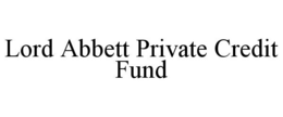 Mark drawing for LORD ABBETT PRIVATE CREDIT FUND