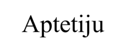 Mark drawing for APTETIJU